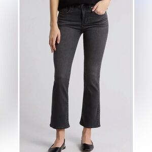 Madewell Mid Rise Kick Out Jeans in Denaud Wash